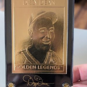 Dizzy Dean Golden Legends Plaque